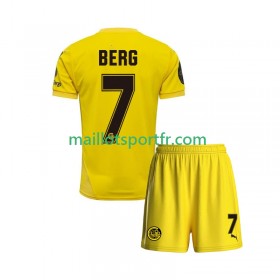 Maillot de Foot FK Bodø Glimt Patrick Berg 7 Enfant Domicile 2025